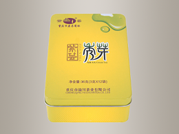 紫云茶包装盒,紫云茶茶叶铁盒142*100*45mm