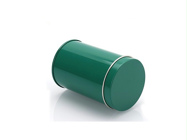 D65*100绿色小圆罐,绿色礼品圆罐定制