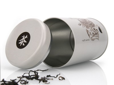 D92*140阿里巴巴货郎茶铁罐,龙井茶铁罐